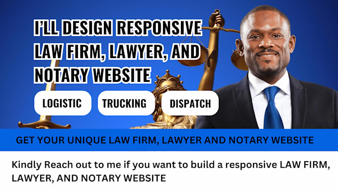 Gig Preview - Create a clean law firm or insurance wordpress website