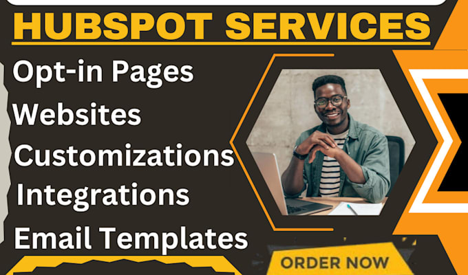 Gig Preview - Build custom hubspot landing page, hubspot website, blog page and email template