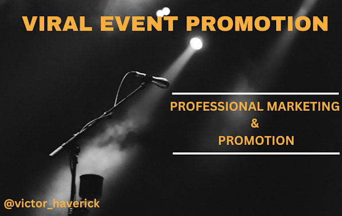 Gig Preview - Do viral christian event promotion, christian event management, gospel event