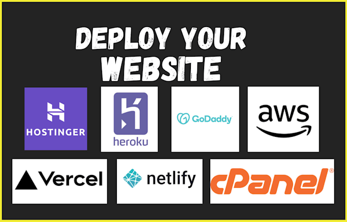 Gig Preview - Deploy react next js website vercel github docker vps server godaddy hostinger