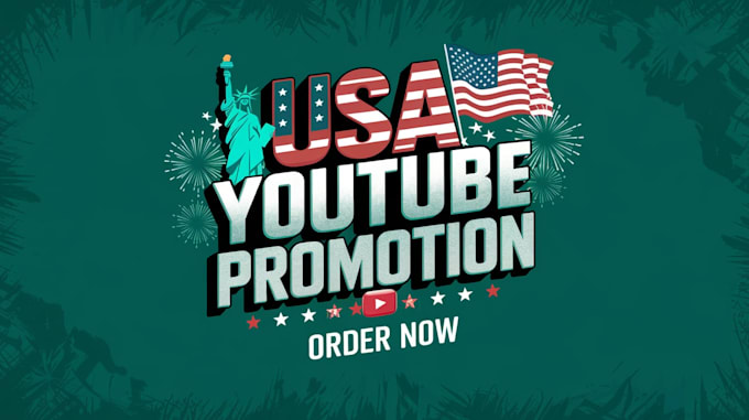 Gig Preview - Do organic USA youtube promotion, USA video promotion, usa views