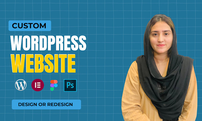 Gig Preview - Design responsive wordpress website, business website