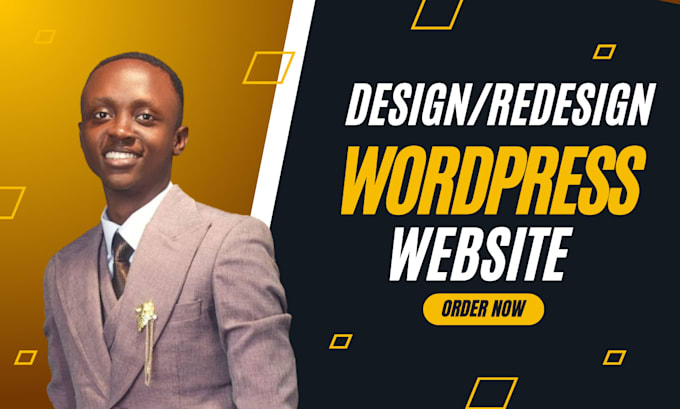 Gig Preview - Do wordpress website development, design or redesign wordpress website