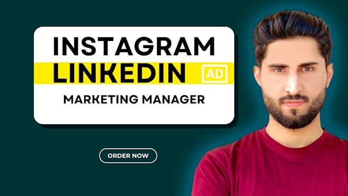 Gig Preview - Professionally manage and grow your linkedin and instagram