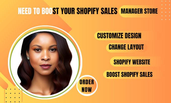 Gig Preview - Boost shopify sales vitual assistant shopify dropshipping