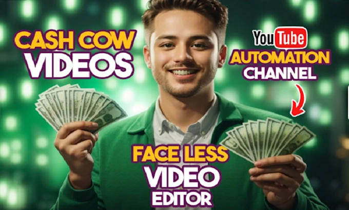 Gig Preview - Do high level spanish cash cow youtube channel automation and cash cow videos