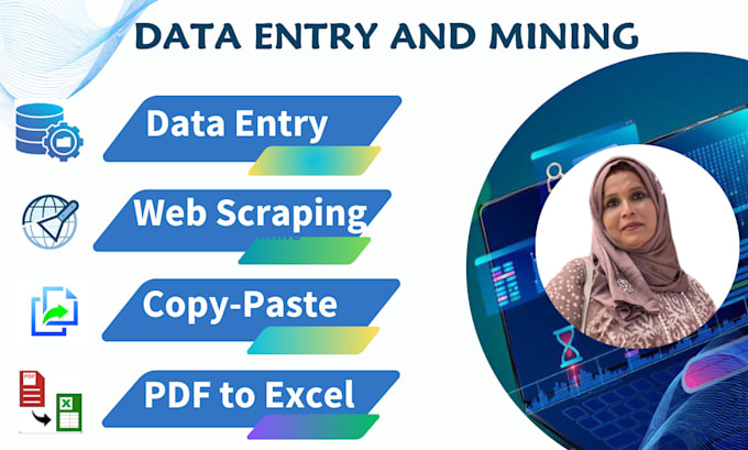 Bestseller - do accurate data entry web scraping copy paste PDF to excel