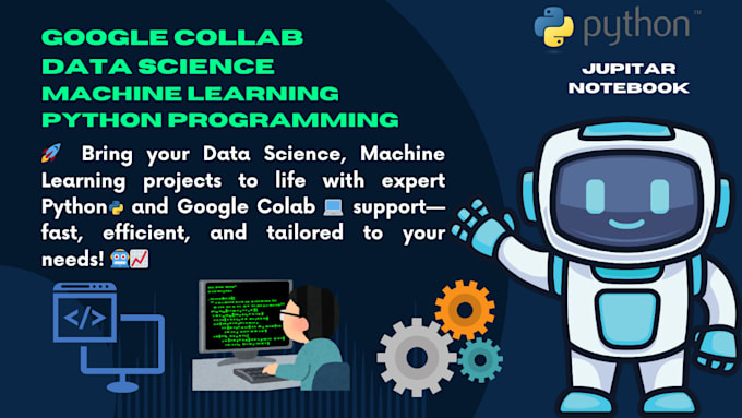 Gig Preview - Do python, machine learning and data science tasks in google collab