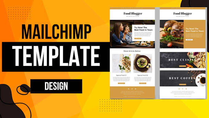 Gig Preview - Design  mailchimp email  templates  or newsletters