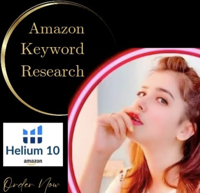 Gig Preview - Do amazon keyword research via helium 10 for listing and PPC