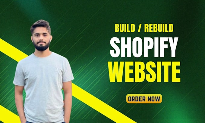 Gig Preview - Create shopify dropshipping ecommerce store and website