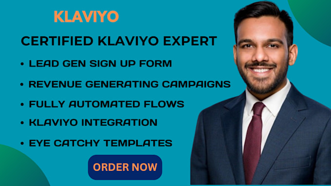 Gig Preview - Manage your email marketing in klaviyo