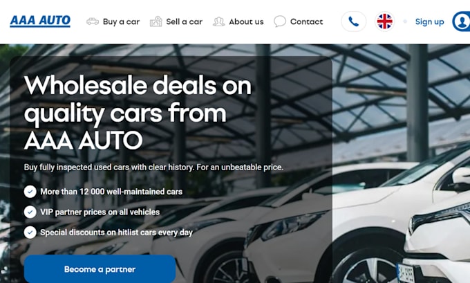 Bestseller - build car dealers website, car rental, car detailing website, automotive website