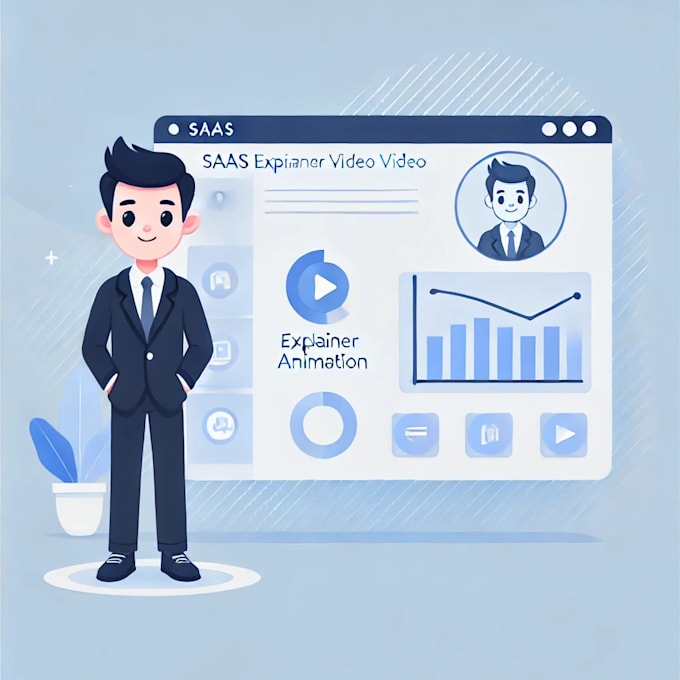 Gig Preview - Create saas explainer video 2d saas explainer highlight video 2d animated saas