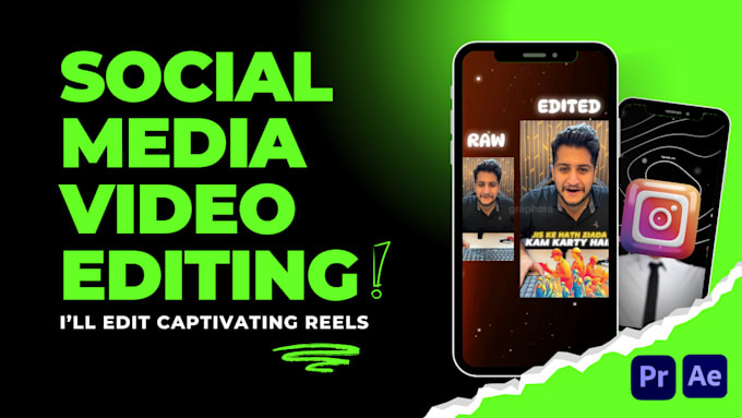 Gig Preview - Edit engaging reels and shorts for your social media