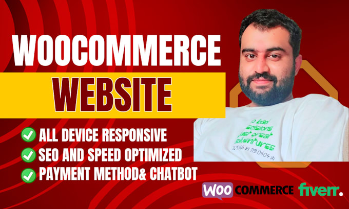 Gig Preview - Build your woocommerce or wordpress ecommerce website