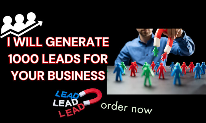 Gig Preview - Generate 1000 leads within 24 hours