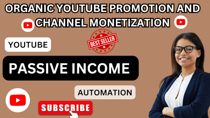 Bestseller - do super organic youtube video or channel promotion for complete monetization