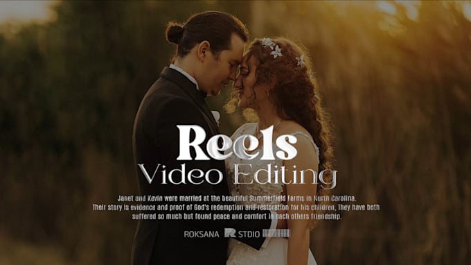 Gig Preview - Do wedding ig reel, teaser, trailer, highlight, event promo video editing