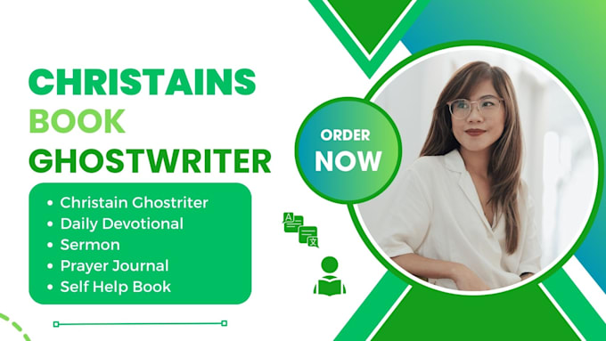 Bestseller - ghostwriter christians books, devotionals, and faith based content