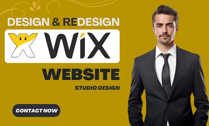 Gig Preview - Create wix website redesign wix website clone revamp wix website studio design