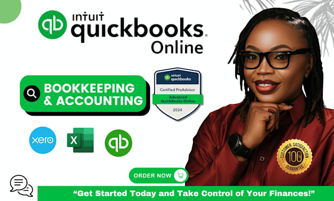 Gig Preview - Do quickbooks bookkeeping, for ecommerce and small business