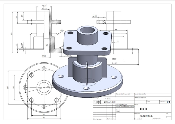 Bestseller - do 3d print design, cad design and 2d drawing in solidworks stl, dxf, obj