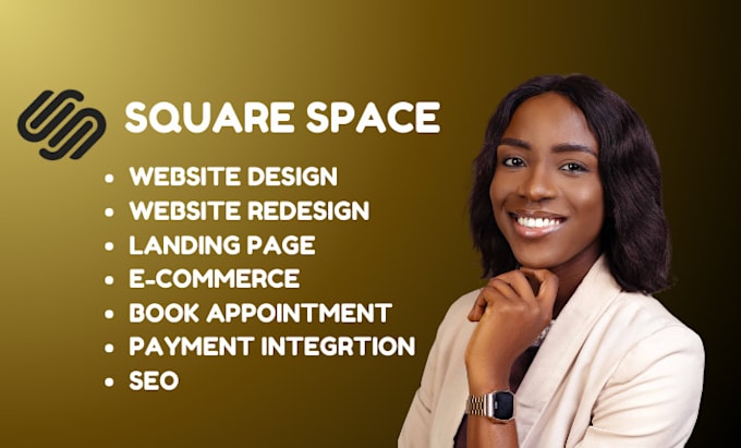 Gig Preview - Do squarespace website design, squarespace website redesign