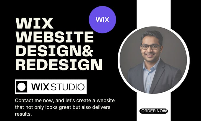 Gig Preview - Design wix or redesign a wix website design or wix online store