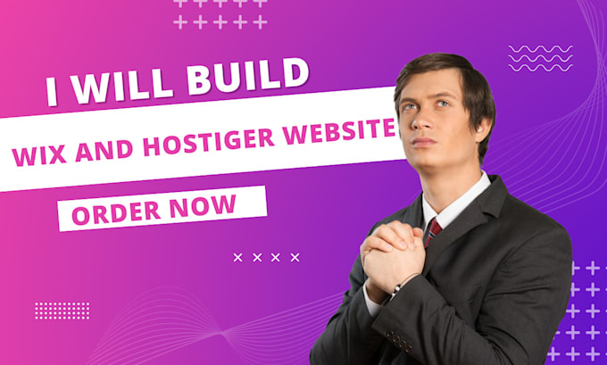 Gig Preview - Build a stunning wix or hostinger website