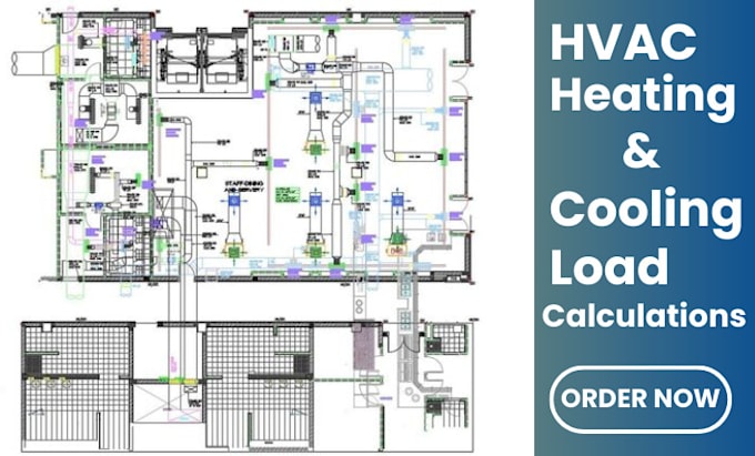 Gig Preview - Do hvac heating and cooling load calculation, hvac design