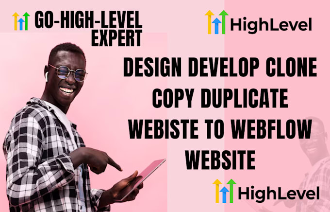 Bestseller - design, copy, develop duplicate, clone website to webflow website webflow design