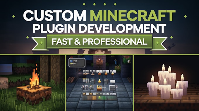 Gig Preview - Create custom minecraft plugins with unique features