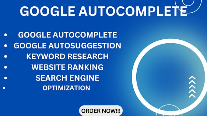 Gig Preview - Do google autocomplete auto suggestion keyword ranking, remove autosuggest