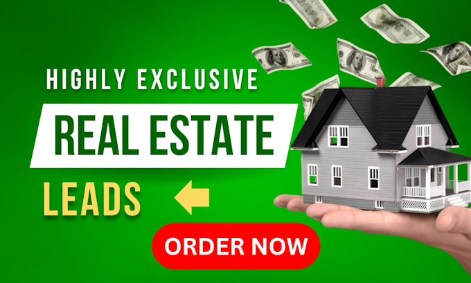 Gig Preview - Generate real estate leads motivated seller real estate ads set up sales funnel