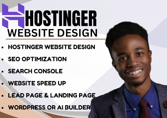 Gig Preview - Set up high performance website on hostinger bluehost with optimization