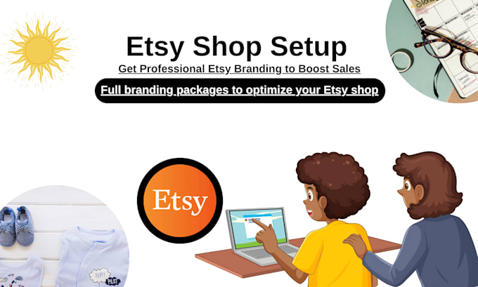 Gig Preview - Create etsy shop and make use of etsy SEO tools