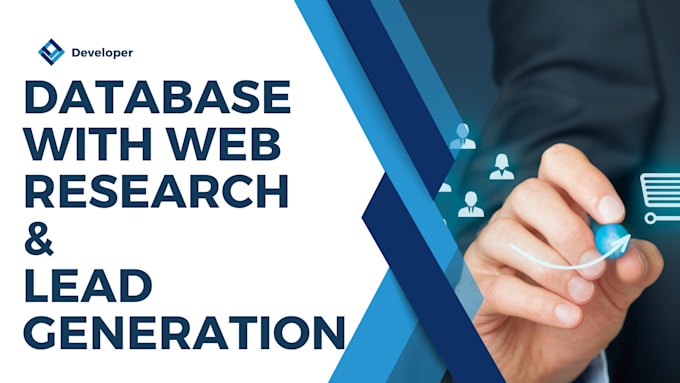 Gig Preview - Build database with web research, lead generation