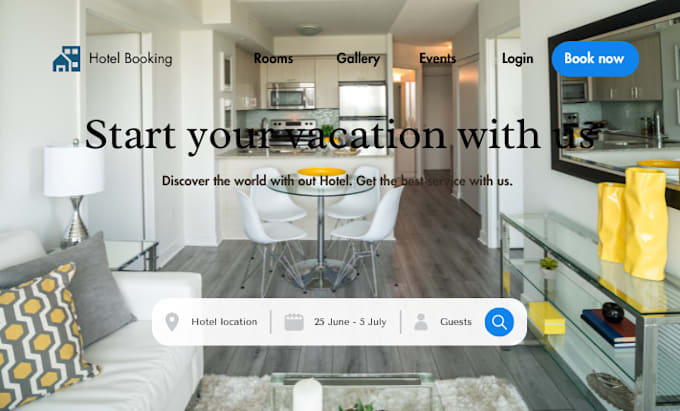 Bestseller - design vacation rental website, vacation rental and vacation website