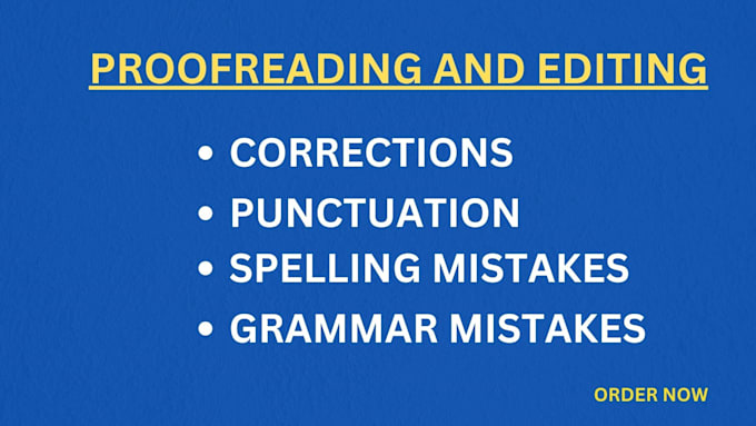 Bestseller - check, proofread and edit your english content