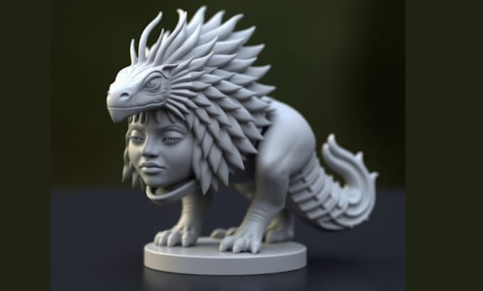 Gig Preview - 3d modeling,3d sculpting,3d printing,miniature, sculpture