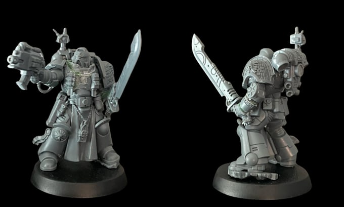 Gig Preview - Sculpt 3d miniature for dnd 3d printing warhammer figurine