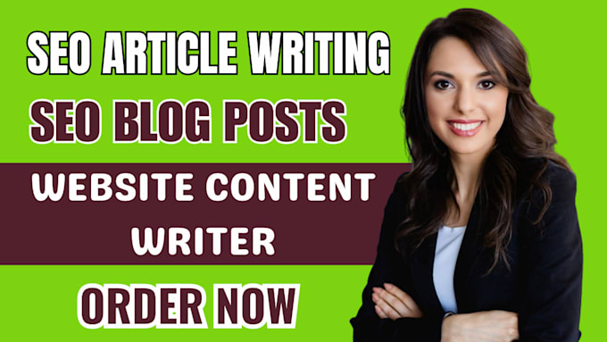 Gig Preview - Be your SEO content writer for website copywriting, blog post, german article