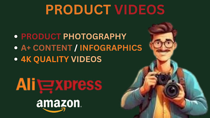 Gig Preview - Create premium video product reviews for amazon, social media, product listing