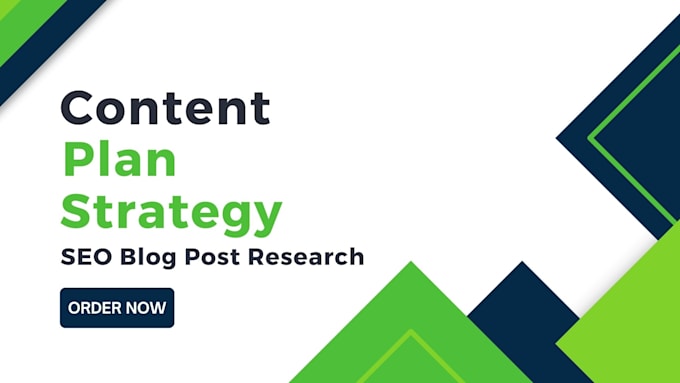 Gig Preview - Create content strategy and content plan for your website blog up to 250 topics