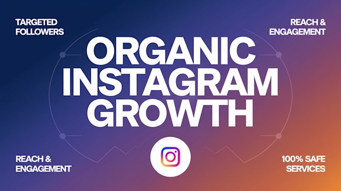 Gig Preview - Promote, manage and grow your instagram page organically