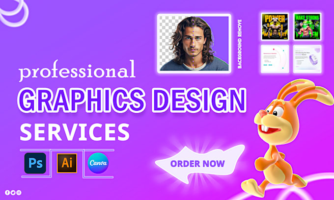 Gig Preview - Be your expert graphics designer with redesign opportunity