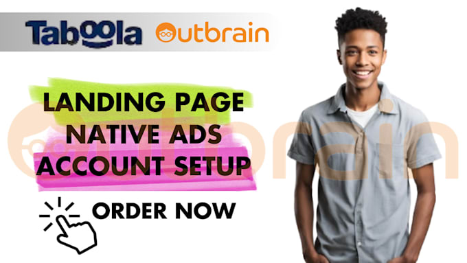 Gig Preview - Create setup advertorial landing page 4 outbrain taboola native ads adroll awin