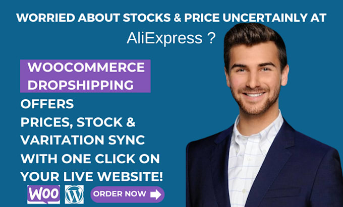 Gig Preview - Build woocommerce dropshipping store via aliexpress alidropship printify zendrop