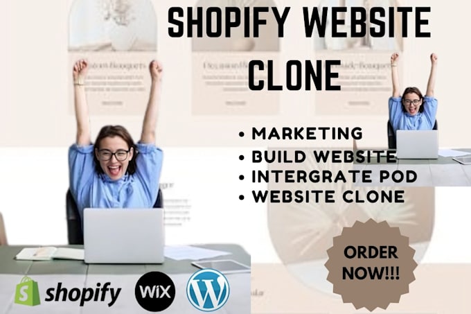 Gig Preview - Clone, duplicate, redesign, and upgrade your shopify store